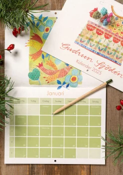 Gudruns Kalender 2025-Gudrun Sjödén s kalender 2025 Svenskversion