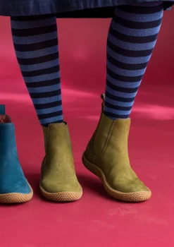 Skor-Gudrun Sjödén Känga i nubuck Mossgrön