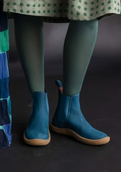 Skor-Gudrun Sjödén Känga i nubuck Petrol