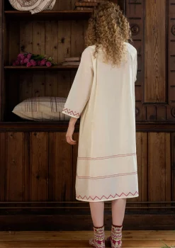 Loungewear & Sovplagg-Gudrun Sjödén Nattlinne "Twinkle" i ekologisk bomull Halvblekt