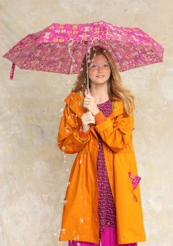 Accessoarer-Gudrun Sjödén Paraply "Peggy" i återvunnen polyester Hibiskus