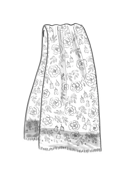 Accessoarer-Gudrun Sjödén Sjal 