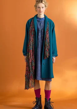 Accessoarer-Gudrun Sjödén Sjal "Hedda" i ekologisk bomull Franskrost