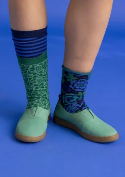 Skor-Gudrun Sjödén Sko i nubuck Malakit