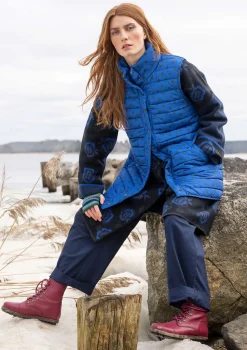 Västar-Gudrun Sjödén Väst "Susan" i återvunnen polyester Kleinblå