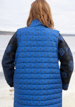 Västar-Gudrun Sjödén Väst "Susan" i återvunnen polyester Kleinblå