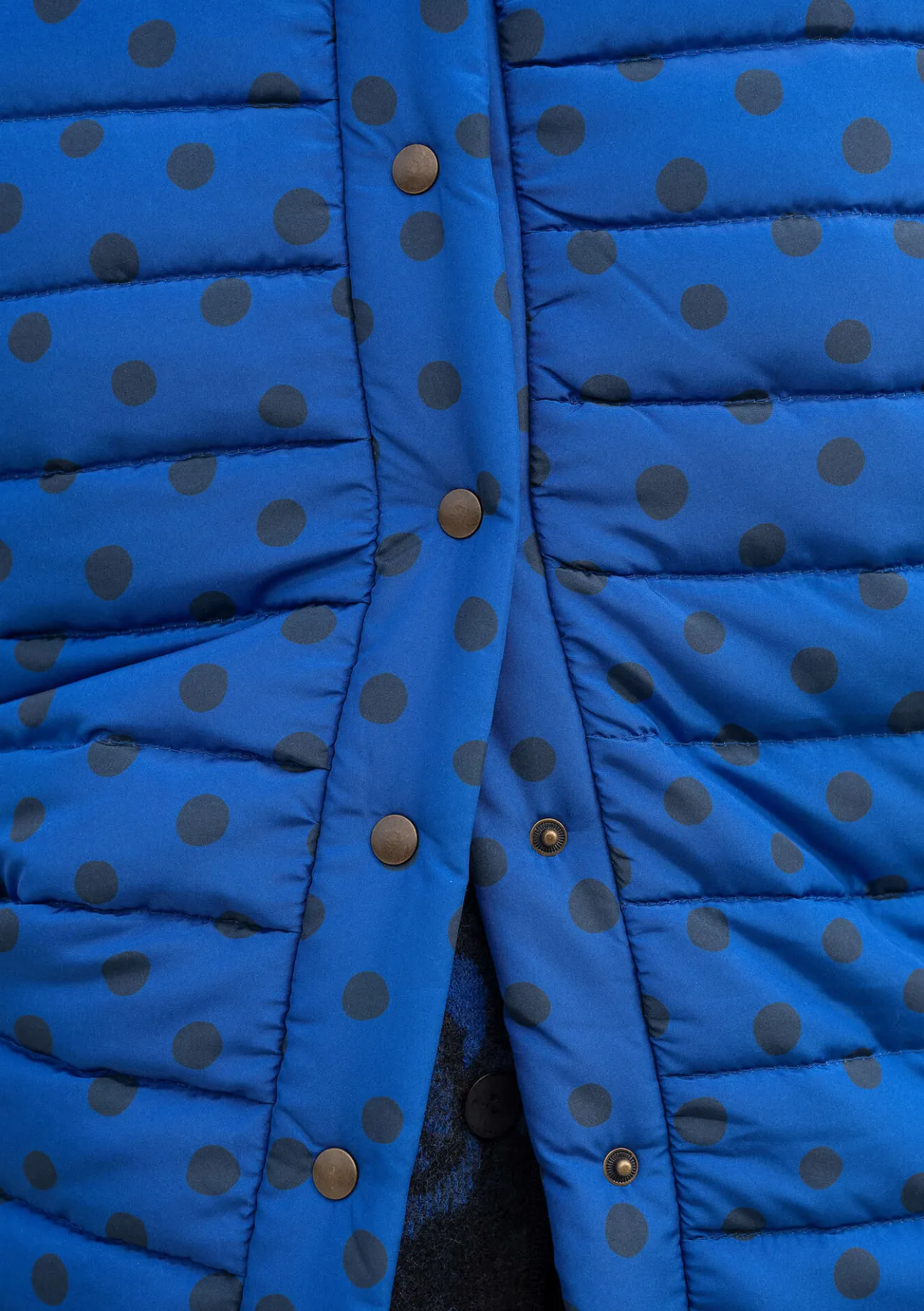 Västar-Gudrun Sjödén Väst "Susan" i återvunnen polyester Kleinblå