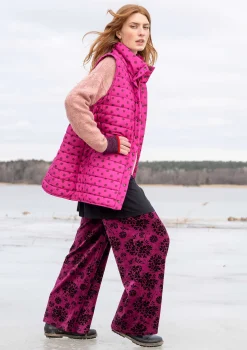Västar-Gudrun Sjödén Väst "Susan" i återvunnen polyester Cerise